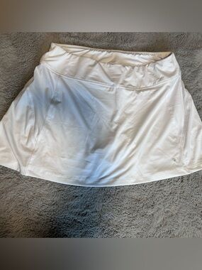 Fila White Women's Athletic Skort